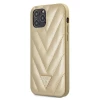 Чохол Guess V-Quilted Collection для iPhone 12 Pro Max Gold (GUHCP12LPUVQTMLBE)