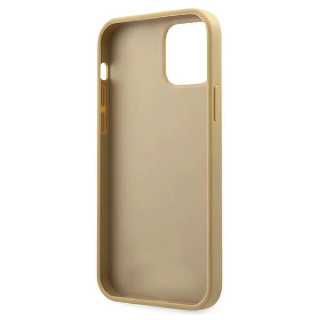 Чохол Guess V-Quilted Collection для iPhone 12 Pro Max Gold (GUHCP12LPUVQTMLBE)