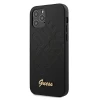 Чохол Guess Iridescent Love Script Gold Logo для iPhone 12 | 12 Pro Black (GUHCP12MPUILGBK)