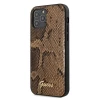 Чохол Guess Script Python Collection для iPhone 12 | 12 Pro Brown (GUHCP12MPUSNSMLBR)