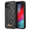 Чехол Guess Script Python Collection для iPhone 12 mini Black (GUHCP12SPUSNSMLBK)