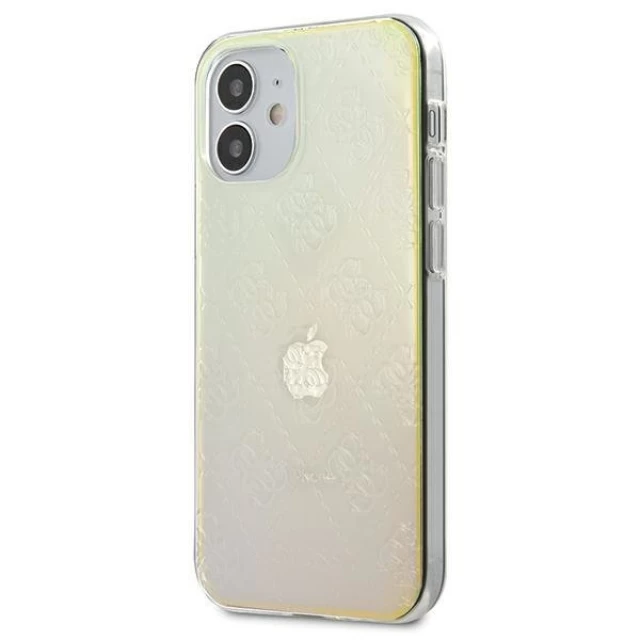 Чохол Guess Pattern Collection для iPhone 12 mini Iridescent (GUHCP12S3D4GIRBL)