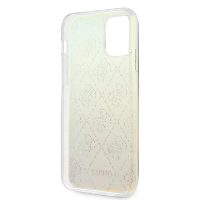 Чехол Guess Pattern Collection для iPhone 12 Pro Max Iridescent (GUHCP12L3D4GIRBL)