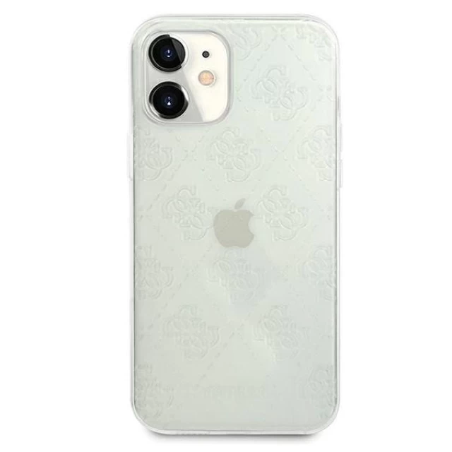 Чехол Guess Pattern Collection для iPhone 12 mini Transparent (GUHCP12S3D4GTR)