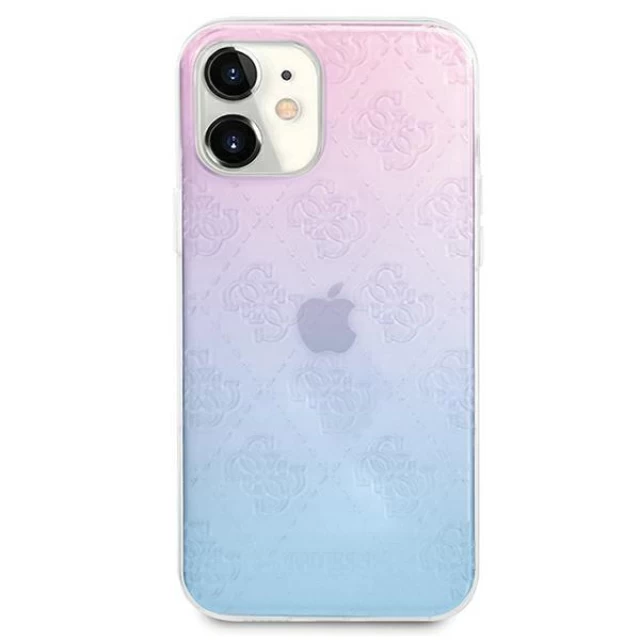 Чехол Guess Pattern Collection для iPhone 12 mini Pink (GUHCP12S3D4GGBP)