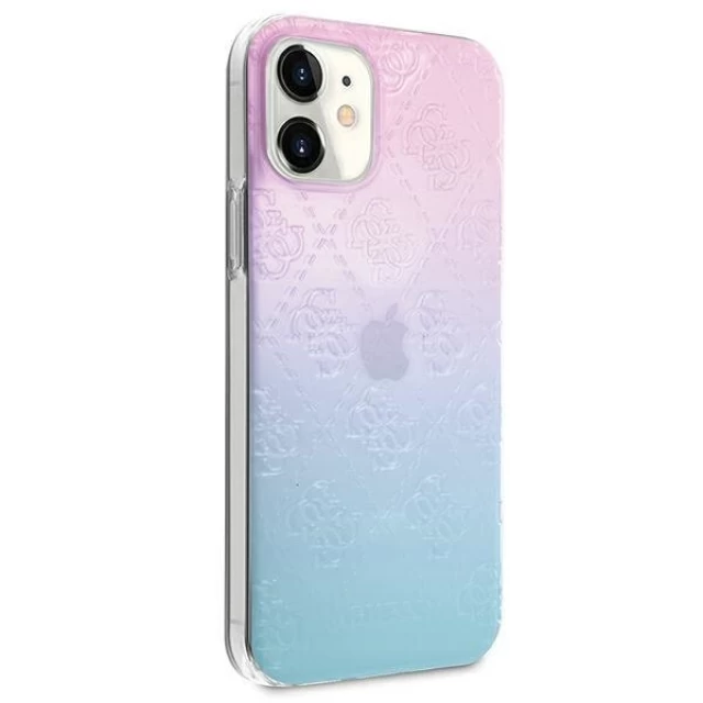 Чехол Guess Pattern Collection для iPhone 12 mini Pink (GUHCP12S3D4GGBP)