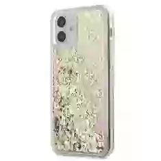Чехол Guess Gradient Liquid Glitter для iPhone 12 mini Gold (GUHCP12SLG4GGPIGO)