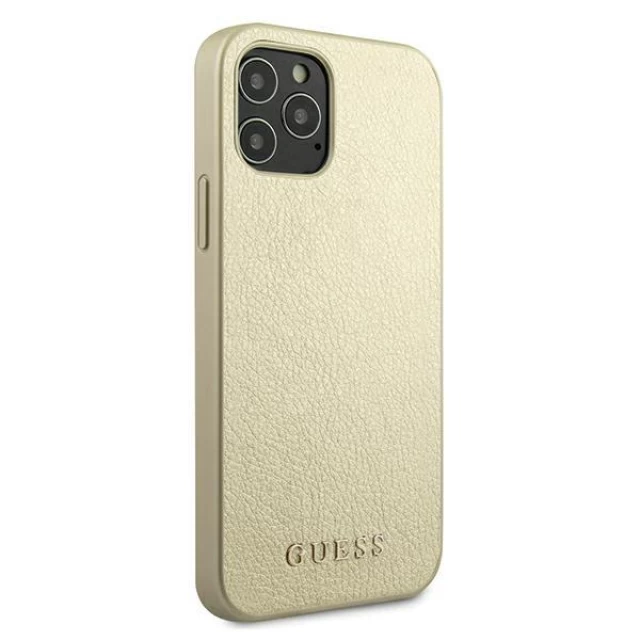 Чохол Guess Iridescent для iPhone 12 | 12 Pro Gold (GUHCP12MIGLGO)