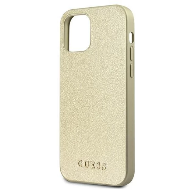 Чохол Guess Iridescent для iPhone 12 | 12 Pro Gold (GUHCP12MIGLGO)