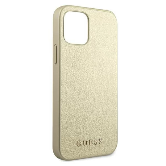 Чехол Guess Iridescent для iPhone 12 | 12 Pro Gold (GUHCP12MIGLGO)