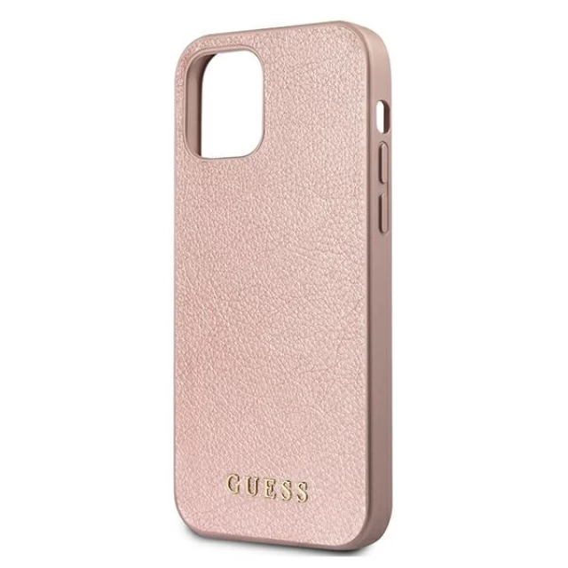 Чохол Guess Iridescent для iPhone 12 | 12 Pro Rose Gold (GUHCP12MIGLRG)