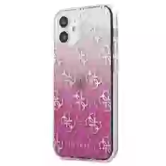 Чехол Guess 4G Gradient для iPhone 12 mini Pink (GUHCP12SPCU4GGPI)
