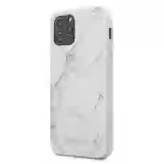Чехол Guess Marble для iPhone 12 | 12 Pro White (GUHCP12MPCUMAWH)