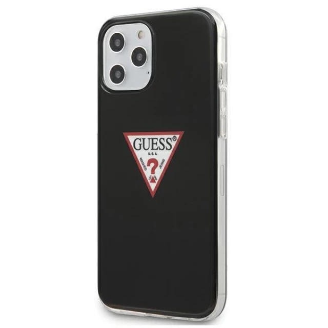Чехол Guess Triangle Collection для iPhone 12 | 12 Pro Black (GUHCP12MPCUCTLBK)