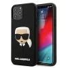 Чехол Karl Lagerfeld 3D Rubber Karl`s Head для iPhone 12 | 12 Pro Black (KLHCP12MKH3DBK)