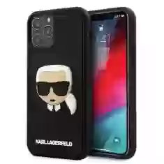 Чехол Karl Lagerfeld 3D Rubber Karl`s Head для iPhone 12 | 12 Pro Black (KLHCP12MKH3DBK)