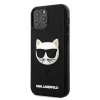 Чехол Karl Lagerfeld 3D Rubber Choupette для iPhone 12 | 12 Pro Black (KLHCP12MCH3DBK)