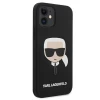 Чохол Karl Lagerfeld Karl's Head для iPhone 12 mini Black (KLHCP12SSLKHBK)