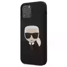 Чохол Karl Lagerfeld Karl's Head для iPhone 12 | 12 Pro Black (KLHCP12MSLKHBK)