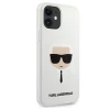 Чохол Karl Lagerfeld Karl's Head для iPhone 12 mini White (KLHCP12SSLKHWH)