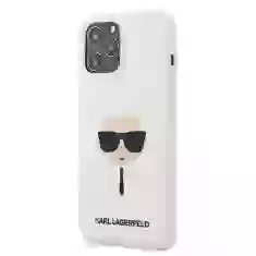 Чехол Karl Lagerfeld Karl's Head для iPhone 12 Pro Max White (KLHCP12LSLKHWH)