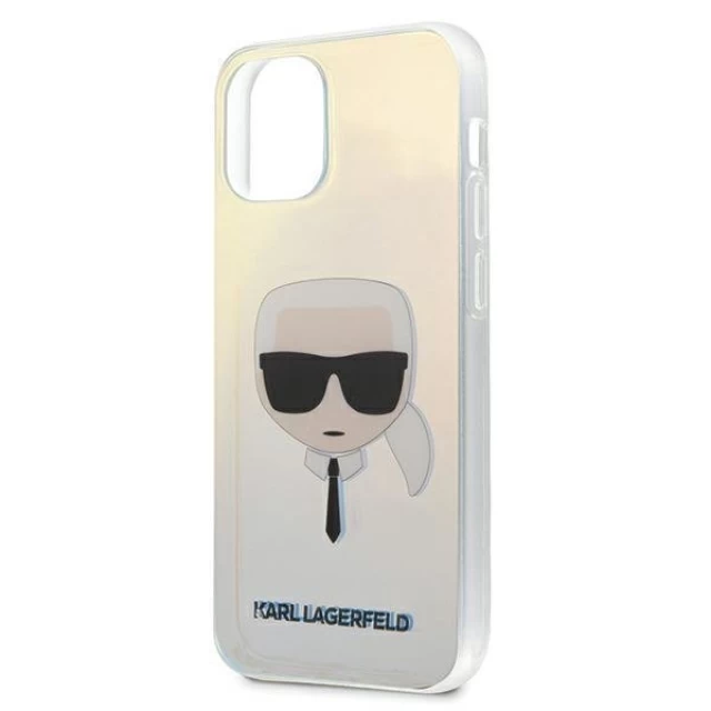 Чехол Karl Lagerfeld Karl's Head для iPhone 12 mini Multicolor (KLHCP12SPCKHML)