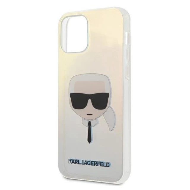 Чохол Karl Lagerfeld Karl's Head для iPhone 12 Pro Max Multicolor (KLHCP12LPCKHML)