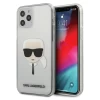 Чохол Karl Lagerfeld Karl's Head для iPhone 12 | 12 Pro Transparent (KLHCP12MKTR)