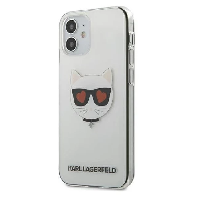 Чохол Karl Lagerfeld Choupette для iPhone 12 mini Transparent (KLHCP12SCLTR)