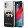 Чохол Karl Lagerfeld Gradient Iconic Karl для iPhone 12 mini Black (KLHCP12STRDFKBK)