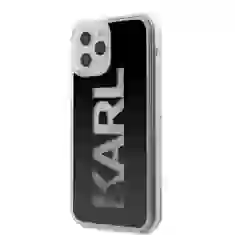 Чохол Karl Lagerfeld Karl Logo Glitter для iPhone 12 | 12 Pro Black (KLHCP12MKLMLBK)