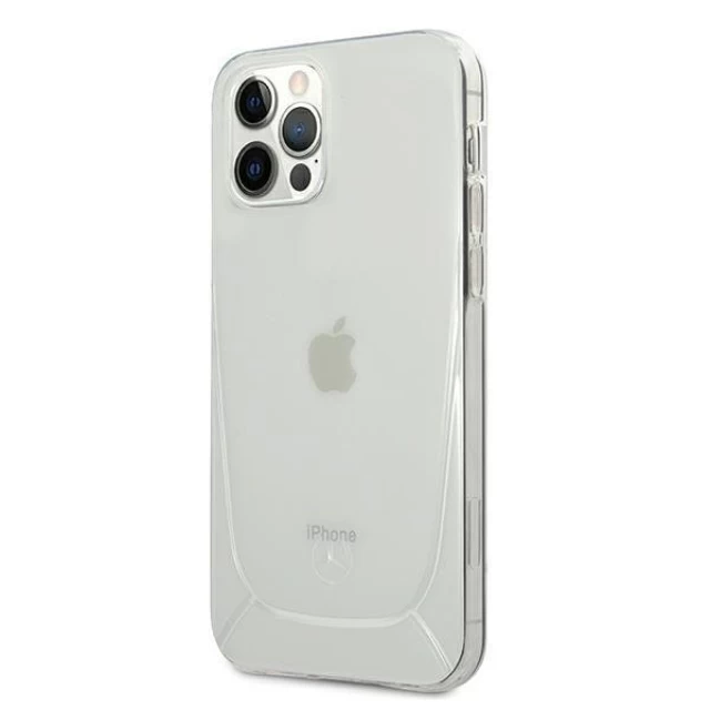 Чехол Mercedes для iPhone 12 | 12 Pro Transparent Line Clear (MEHCP12MARCT)