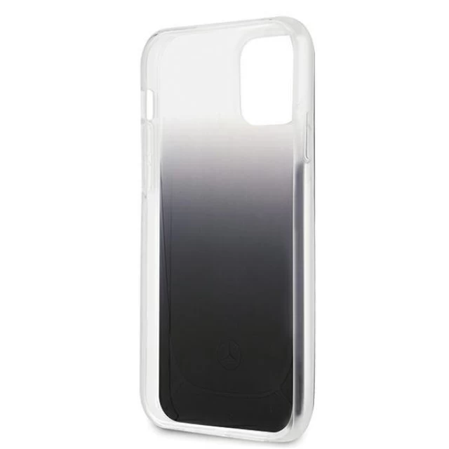 Чехол Mercedes для iPhone 12 mini Transparent Line Black (MEHCP12SARGBK)