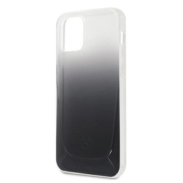 Чохол Mercedes для iPhone 12 Pro Max Transparent Line Black (MEHCP12LARGBK)