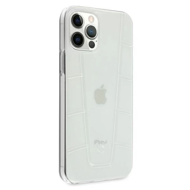 Чехол Mercedes для iPhone 12 Pro Max Transparent Line Clear (MEHCP12LCLCT)