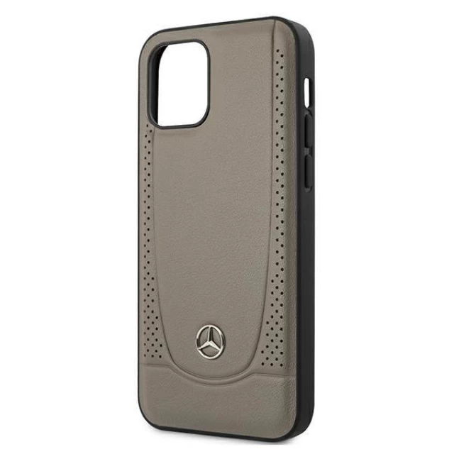 Чехол Mercedes для iPhone 12 | 12 Pro Urban Line Brown (MEHCP12MARMBR)
