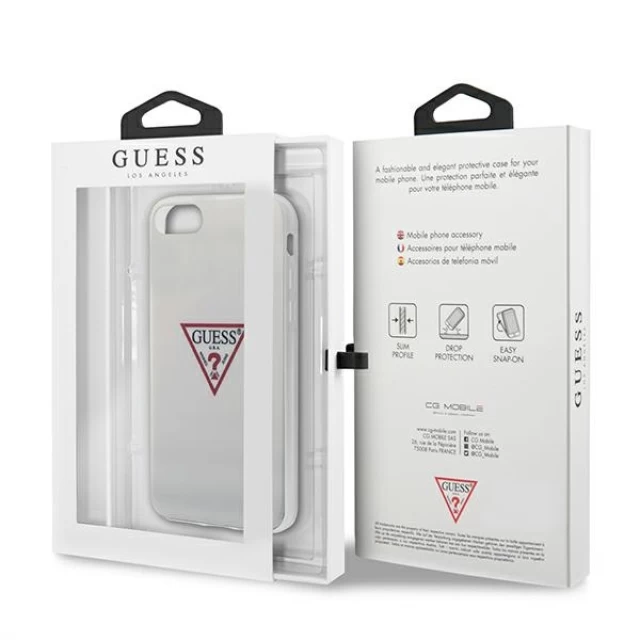 Чехол Guess Triangle Collection для iPhone 7 | 8 | SE 2022/2020 White (GUHCI8PCUCTLWH)