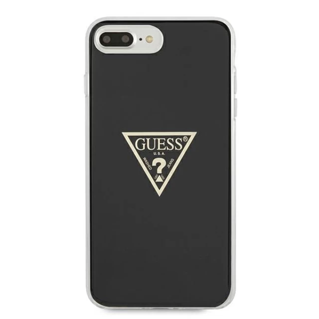 Чохол Guess Metallic Collection для iPhone 7/8 Plus Black (GUHCI8LPCUMPTBK)