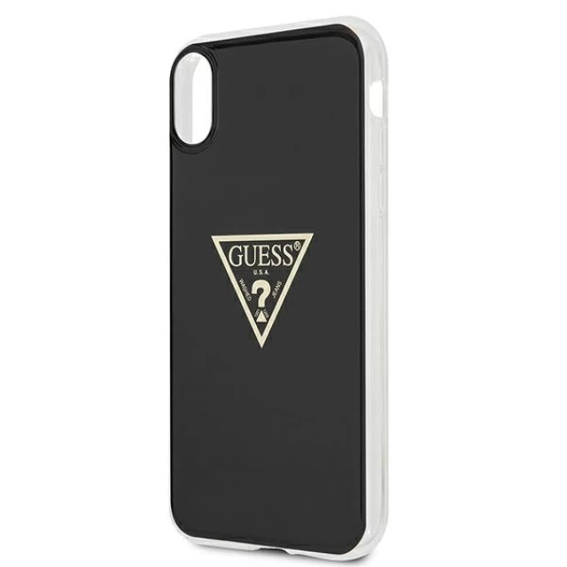 Чохол Guess Metallic Collection для iPhone XR Black (GUHCI61PCUMPTBK)