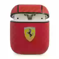 Чехол Ferrari для AirPods On Track PU Carbon Red (FESA2CARE)