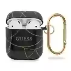 Чохол для навушників Guess Gold Chain Collection для AirPods Black (GUACA2TPUCHBK)