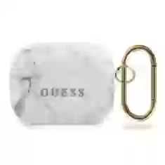 Чохол Guess Marble для AirPods Pro White (GUACAPTPUMAWH)