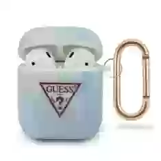 Чохол Guess Tie and Die Collection для AirPods 2/1 Blue (GUACA2TPUMCGC02)