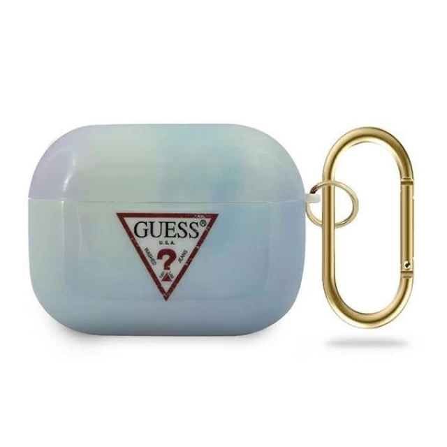 Чехол Guess Tie and Die Collection для AirPods Pro Blue (GUACAPTPUMCGC02)
