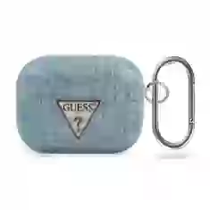 Чохол Guess Jeans Collection для AirPods Pro Blue (GUACAPTPUJULLB)