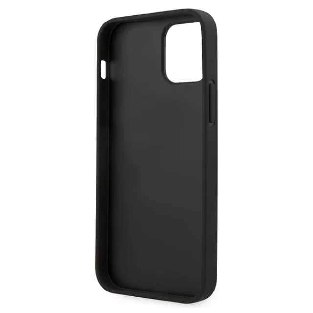 Чохол BMW для iPhone 12 | 12 Pro M Collection PU Carbon Stripe Black (BMHCP12MCABBK)