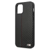 Чохол BMW для iPhone 12 | 12 Pro PU Carbon Black (BMHCP12MMCARBK)