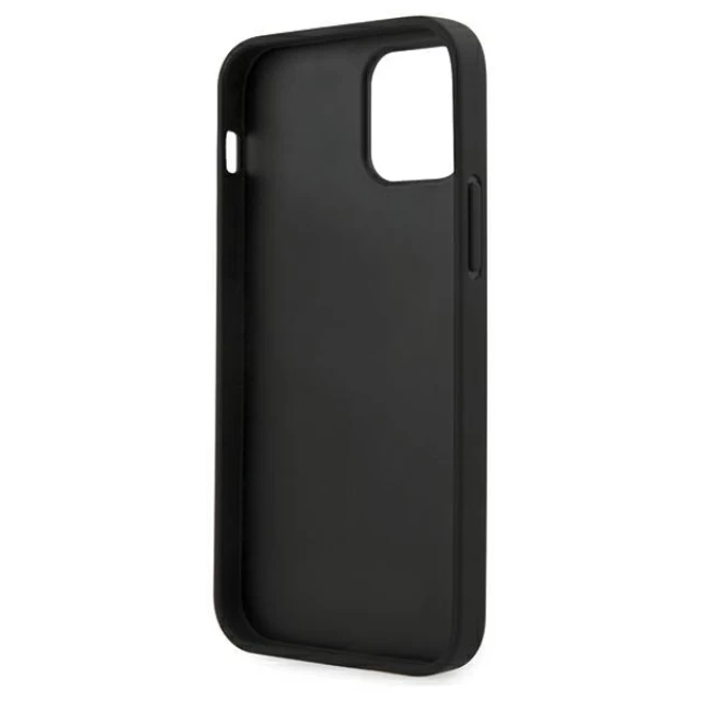 Чохол BMW для iPhone 12 | 12 Pro PU Carbon Black (BMHCP12MMCARBK)