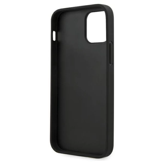 Чохол BMW для iPhone 12 Pro Max M Collection PU Carbon Stripe Black (BMHCP12LPUCARTCBK)