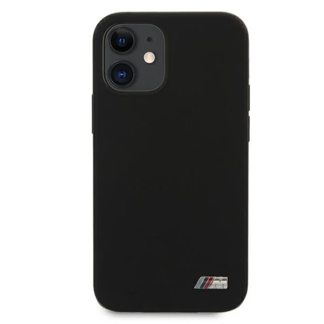 Чехол BMW для iPhone 12 mini Silicone M Collection Black (BMHCP12SMSILBK)